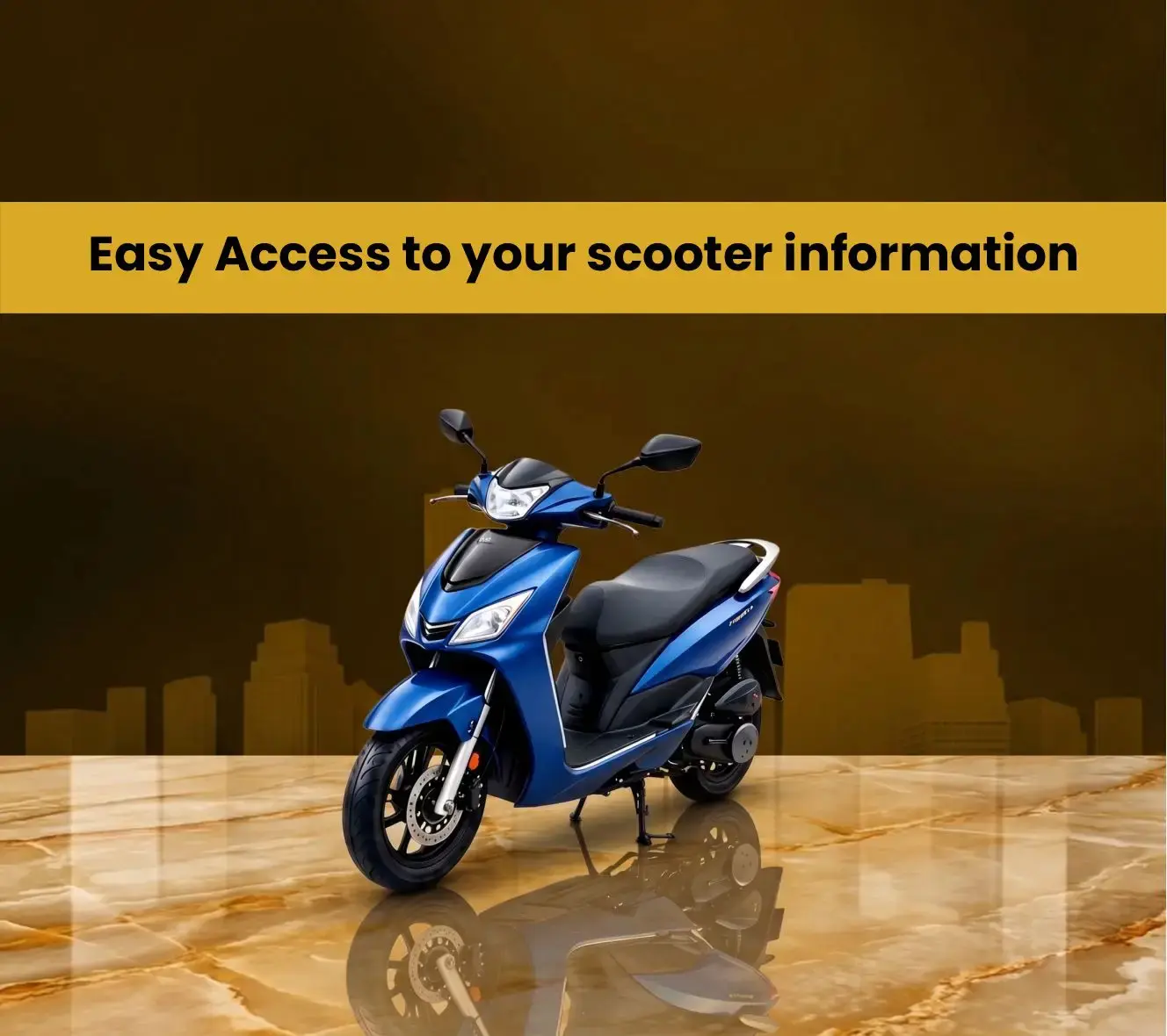 Easy Access to Your Scooter Information