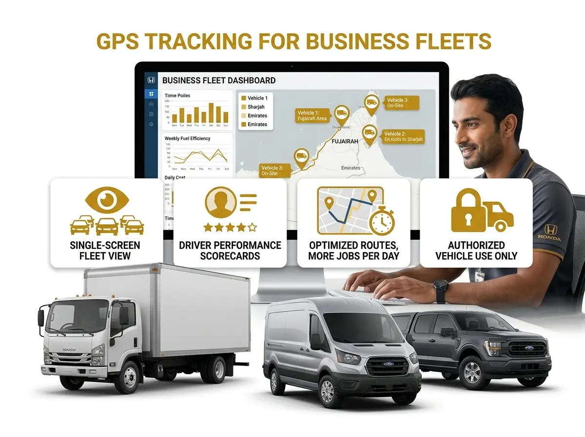 GPS Tracking for Business Fleets