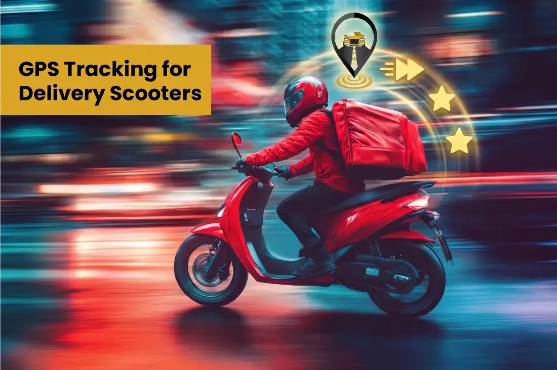 GPS Tracking for Delivery Scooters