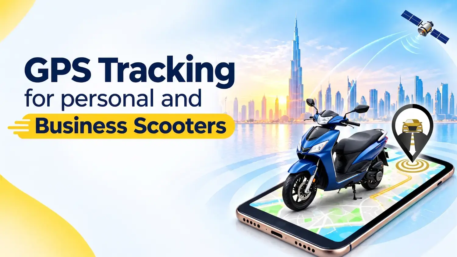 GPS Tracking for Personal and Business Scooters